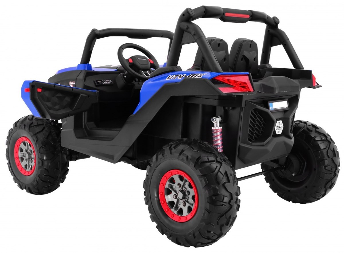 Masinuta electrica pentru copii cu 2 locuri UTV BUGGY POWER 180W 4x4 (ХМХ-603) Albastru - imagine 5
