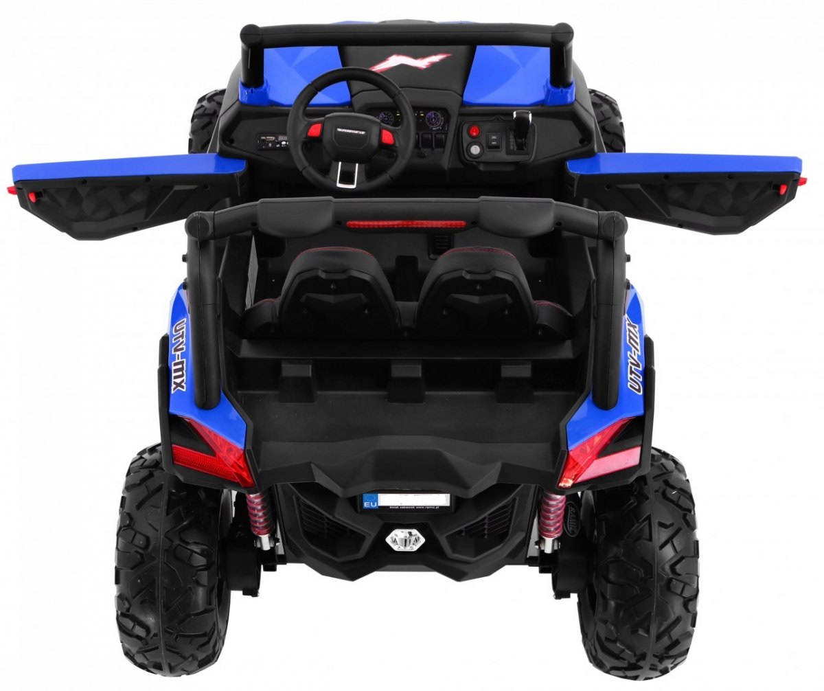 Masinuta electrica pentru copii cu 2 locuri UTV BUGGY POWER 180W 4x4 (ХМХ-603) Albastru - imagine 7
