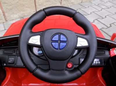 Masinuta electrica pentru copii Cabrio B4 plastic (xm826) Rosu - imagine 3