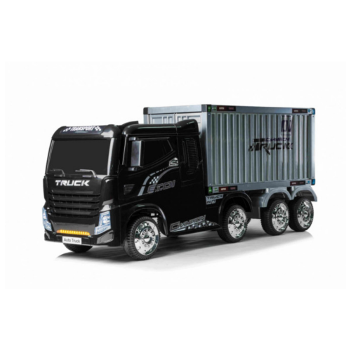 Masinuta electrica pentru copii Camion cu remorca „Container Truck” (2011) Negru