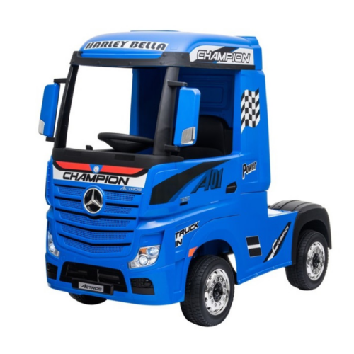 Masinuta electrica pentru copii Camion Mercedes Benz ACTROS (358) 4×4, Albastru