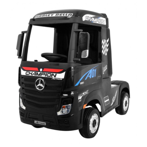 Masinuta electrica pentru copii Camion Mercedes Benz ACTROS (358) 4×4, Negru