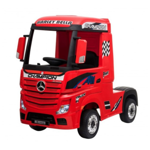 Masinuta electrica pentru copii Camion Mercedes Benz ACTROS (358) 4×4, Rosu