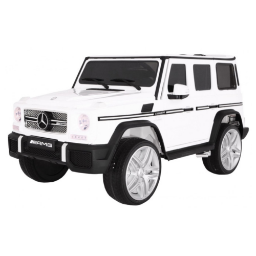 Masinuta electrica pentru copii MERCEDES AMG G65, Alb metalizat