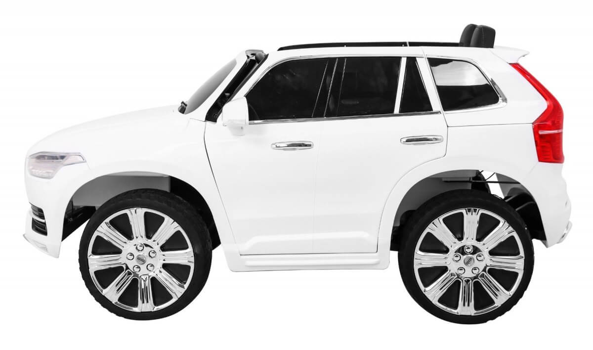 Masinuta electrica pentru copii VOLVO XC90 Alb - imagine 4