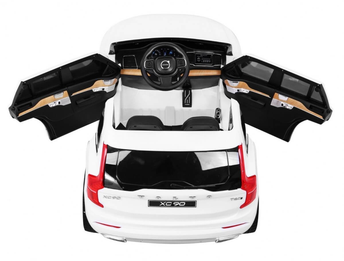 Masinuta electrica pentru copii VOLVO XC90 Alb - imagine 5