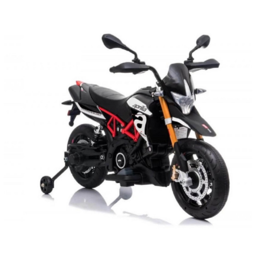 Motocicleta electrica pentru copii APRILIA DORSODURO 900 (A007), Negru