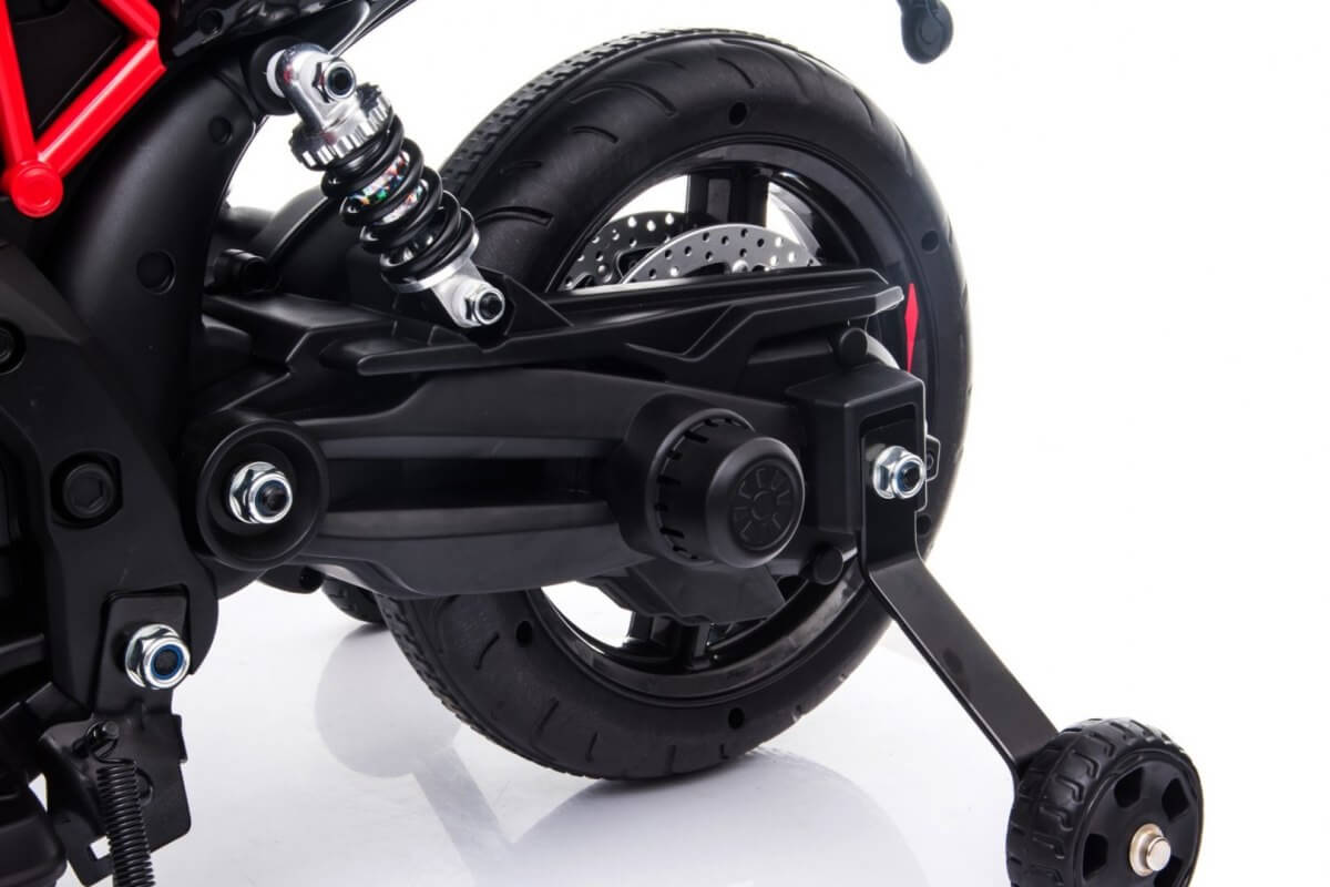 Motocicleta electrica pentru copii APRILIA DORSODURO 900 (A007), Negru - imagine 5