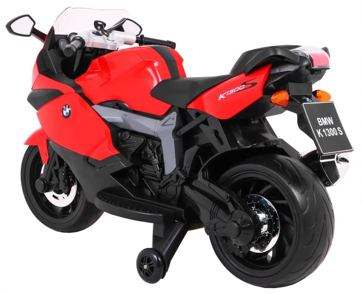 Motocicleta electrica pentru copii BMW K1300S (283) Rosu - imagine 6