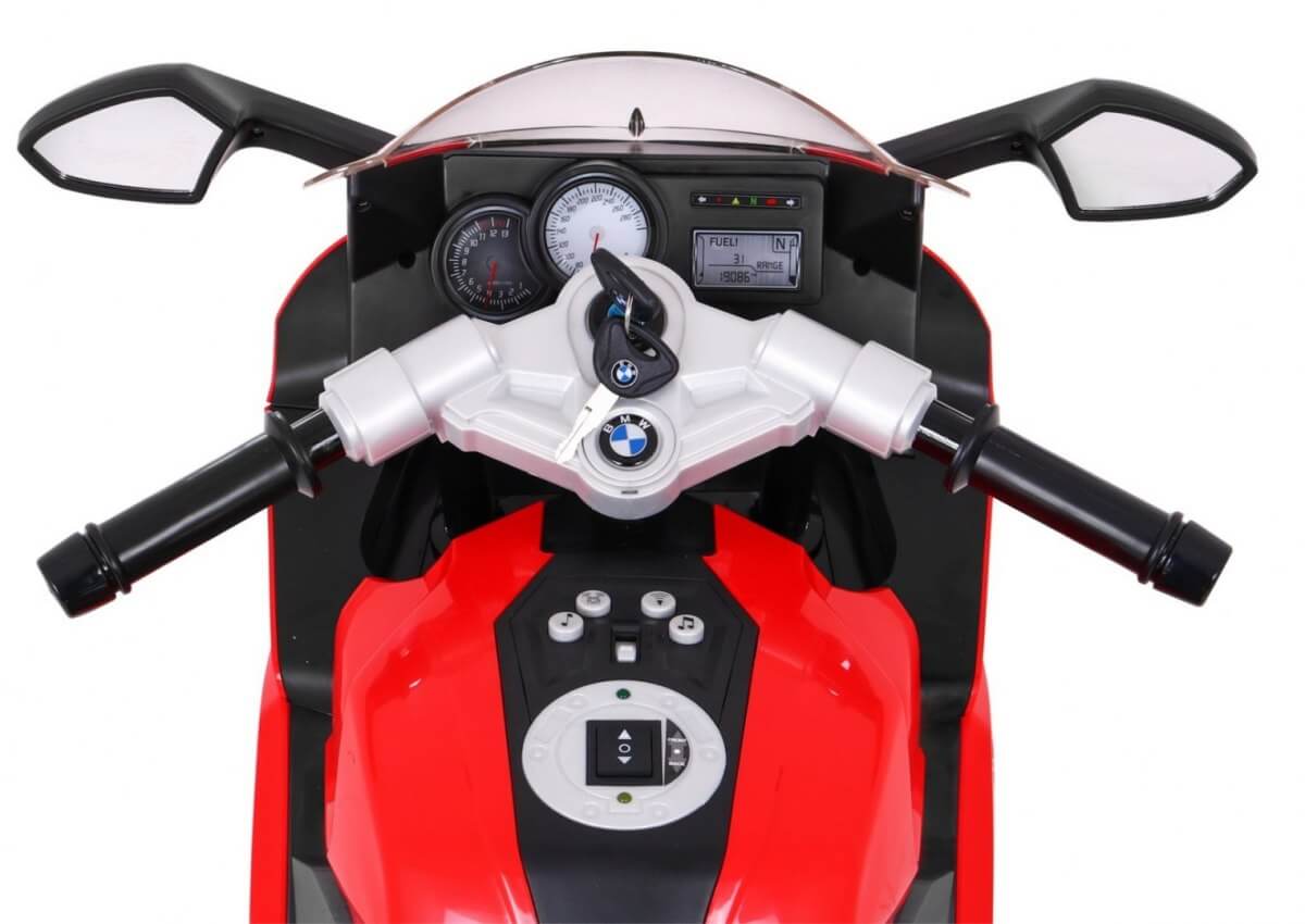 Motocicleta electrica pentru copii BMW K1300S (283) Rosu - imagine 4