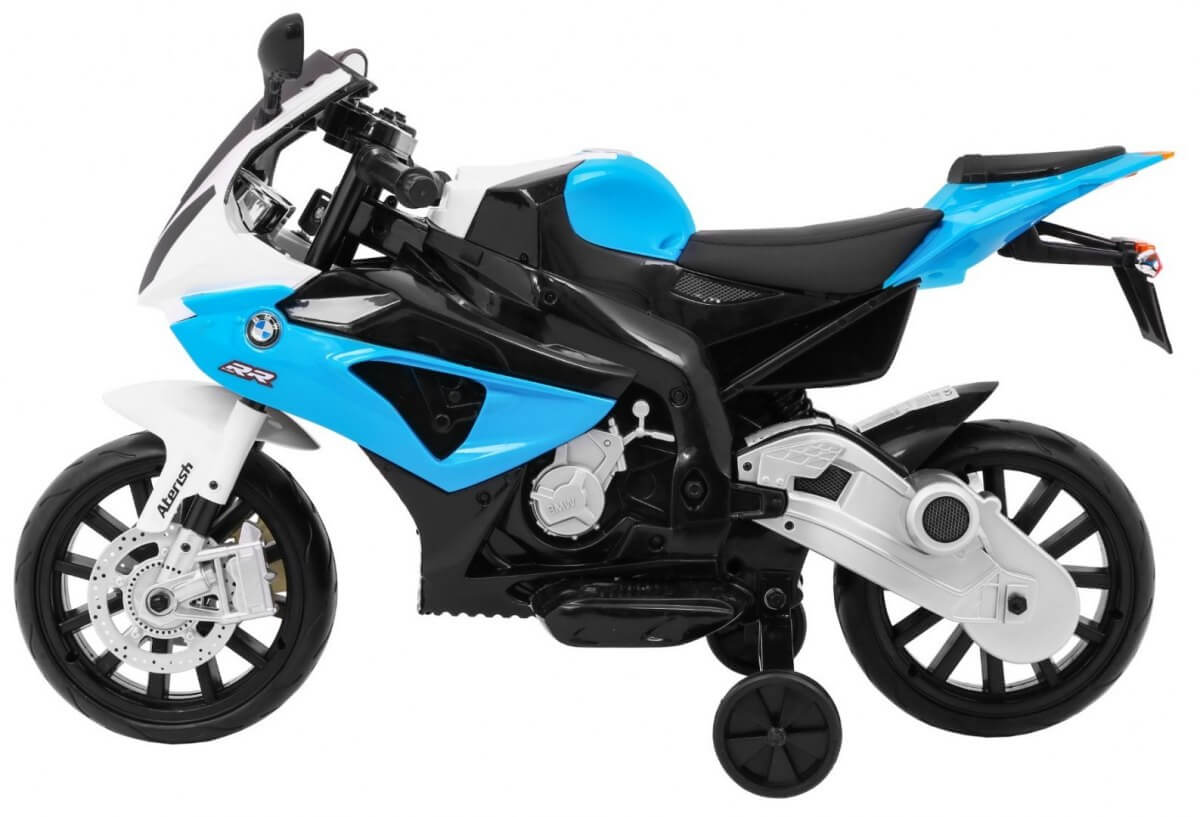 Motocicleta electrica pentru copii BMW S1000RR (JT528) Albastru - imagine 4