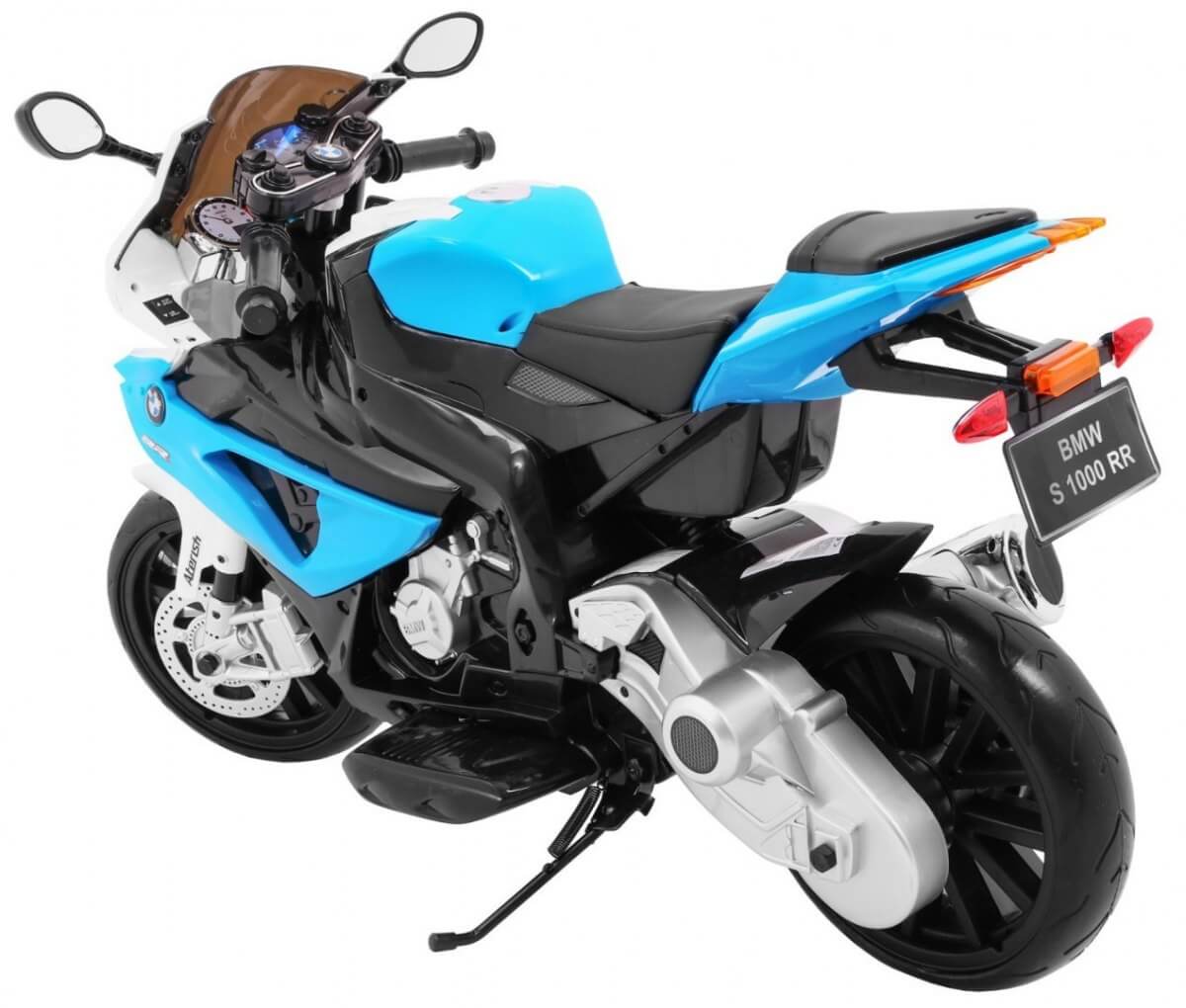 Motocicleta electrica pentru copii BMW S1000RR (JT528) Albastru - imagine 5