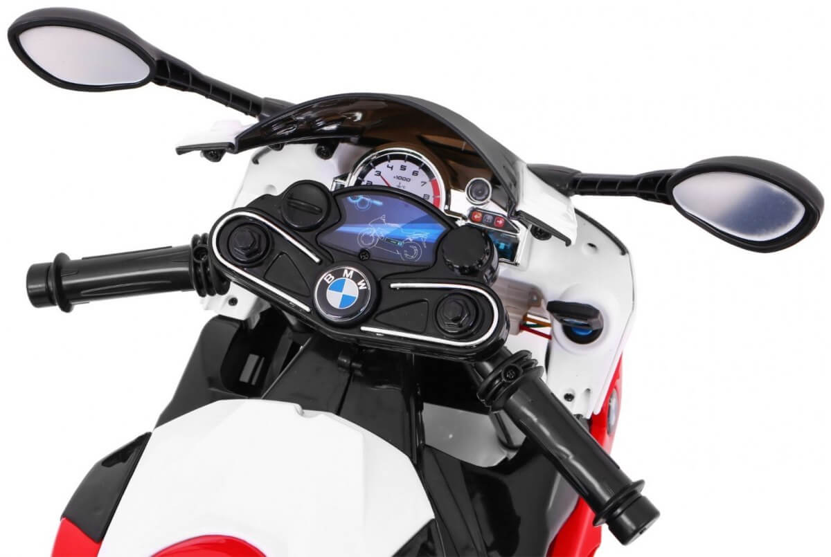 Motocicleta electrica pentru copii BMW S1000RR (JT528) Rosu - imagine 10