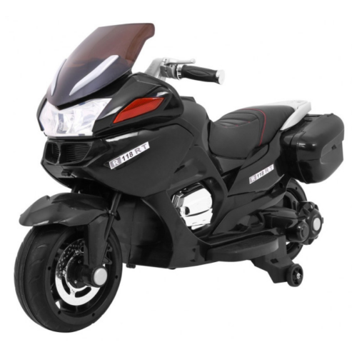 Motocicleta electrica pentru copii 12 volti (HZB-118) Negru