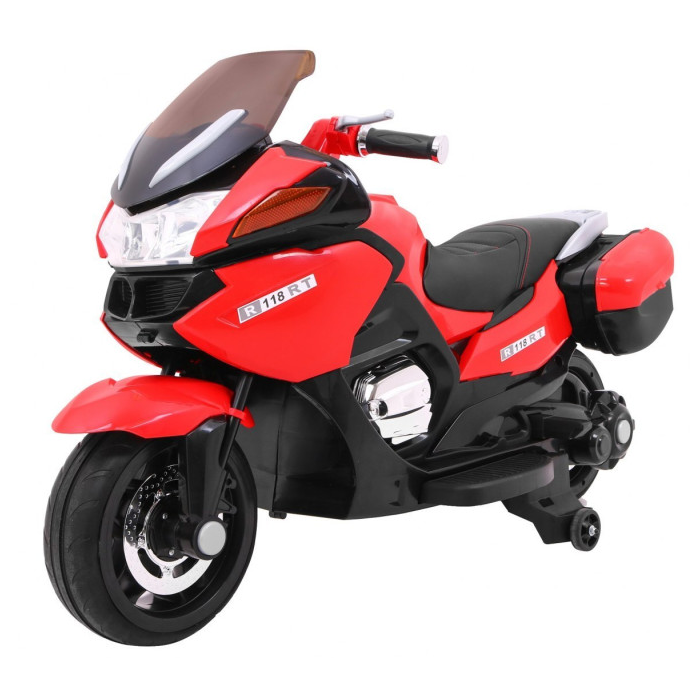 Motocicleta electrica pentru copii 12 volti (HZB-118) Rosu