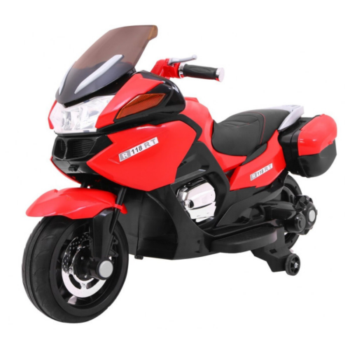 Motocicleta electrica pentru copii 12 volti (HZB-118) Rosu