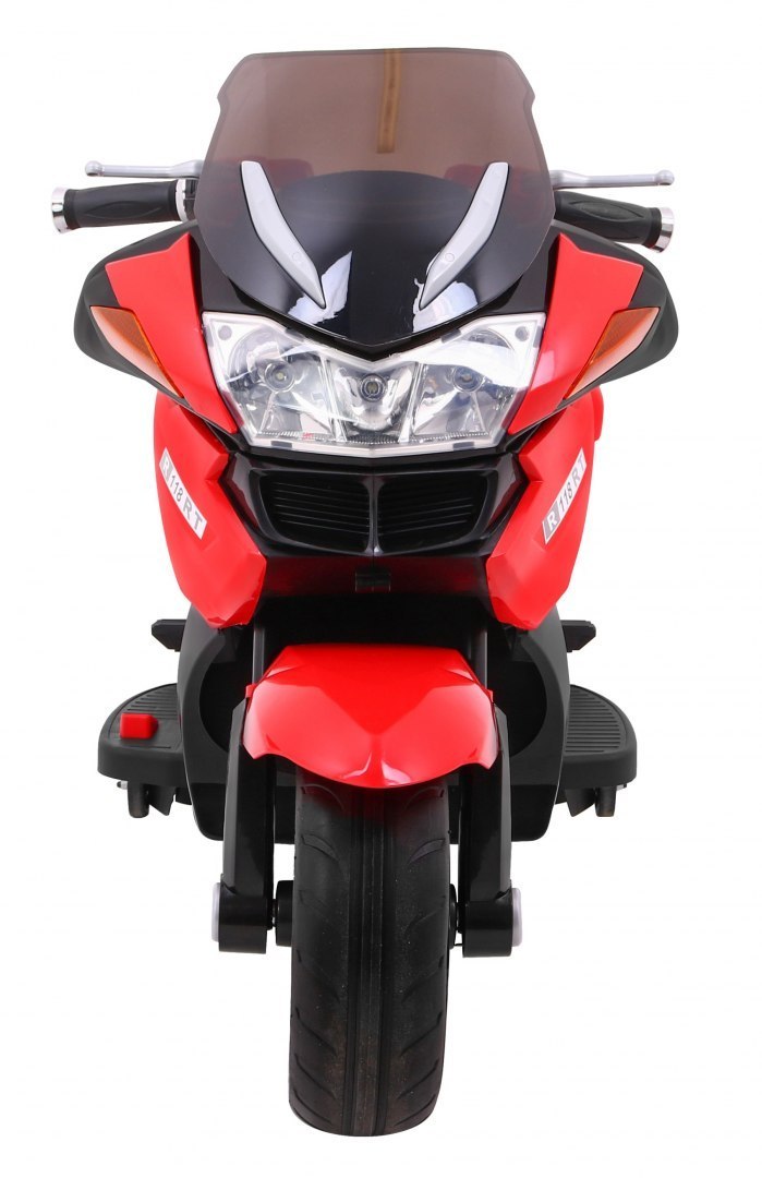 Motocicleta electrica pentru copii 12 volti (HZB-118) Rosu - imagine 4