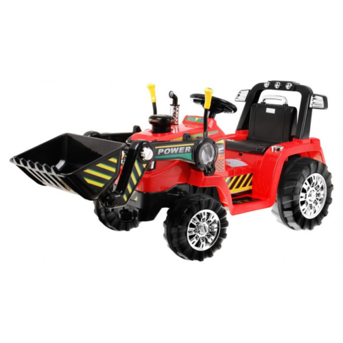 Tractor electric pentru copii cu Telecomanda (1005) Rosu