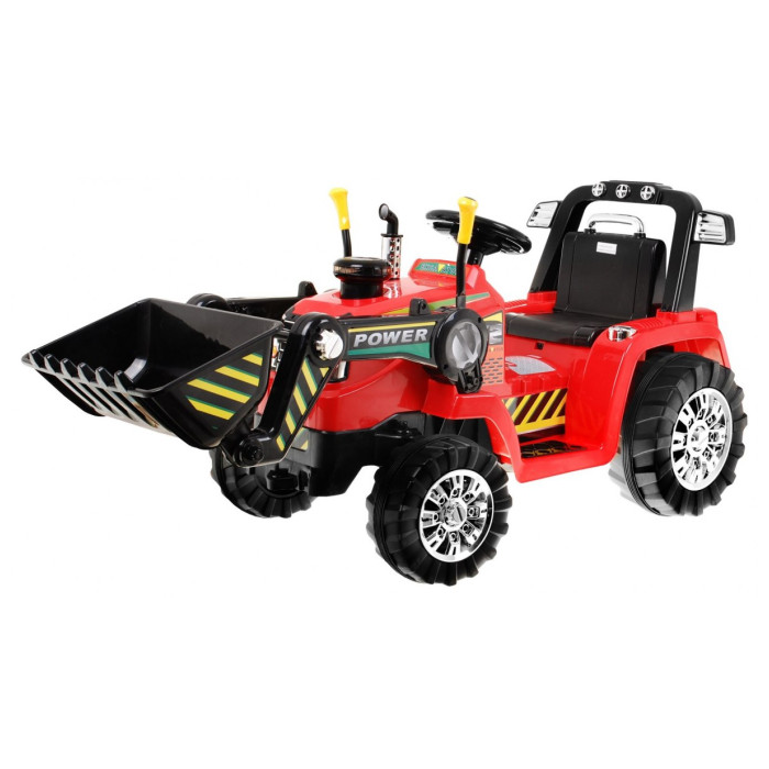 Tractor electric pentru copii cu Telecomanda (1005) Rosu