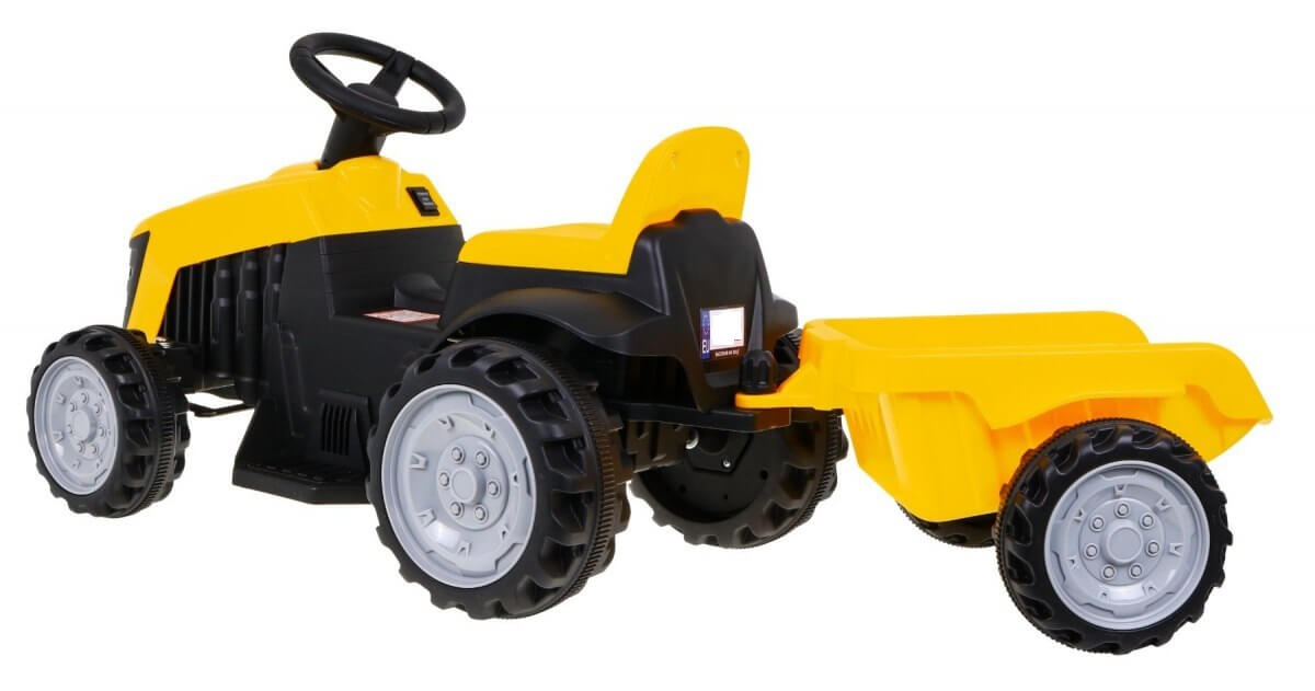 tractor electric pentru copii 1908 galben 2.jpg