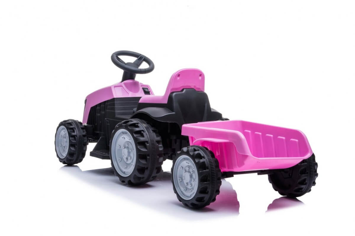 tractor electric pentru copii 1908 roz 4.jpg