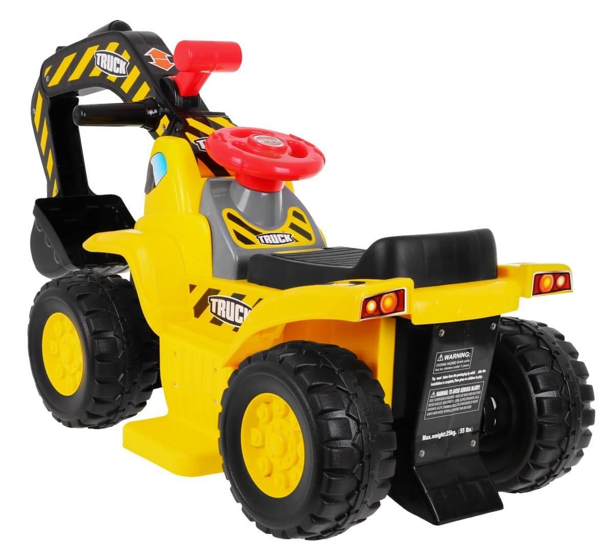 tractor electric pentru copii 608 galben 4.jpg