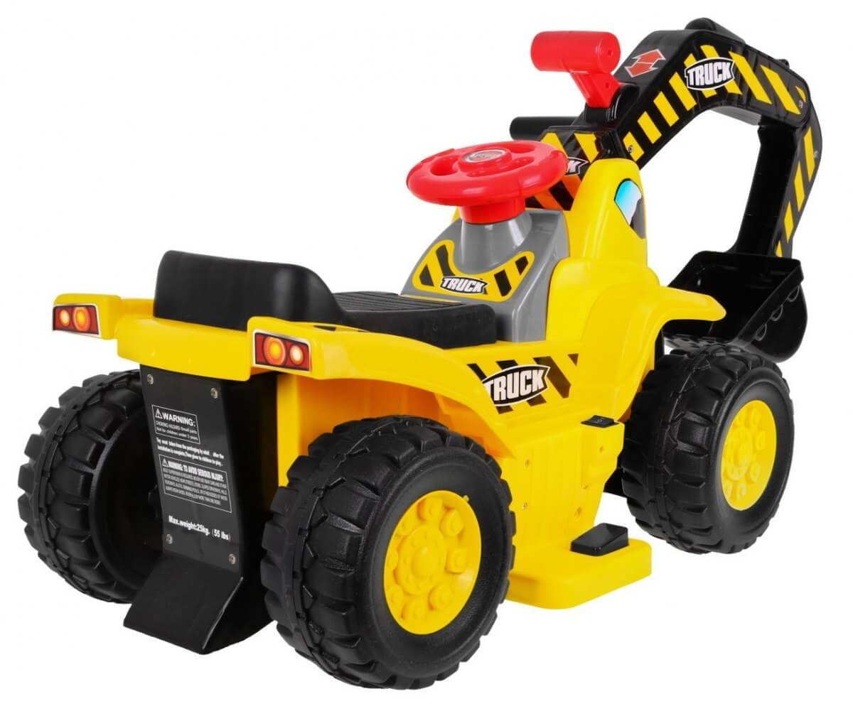 tractor electric pentru copii 608 galben 5.jpg