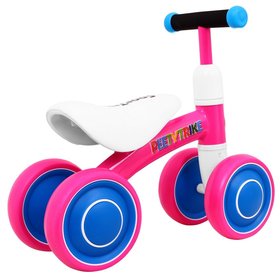 tricicleta pentru copii fara pedale peetytrike roz 3.jpg
