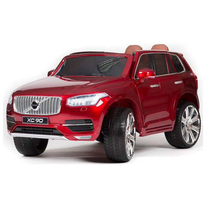 Masinuta electrica pentru copii VOLVO XC90 Visiniu metalizat